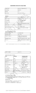 CJC-1295 No DAC COA – Peptide Purity Report | Not Labs
