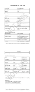 MOTS-c COA – Mitochondrial Peptide Research Certificate | Not Labs
