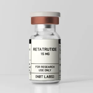Retatrutide peptide vial — COA-verified research compound for GLP-1, GIP, and glucagon receptor metabolic studies
