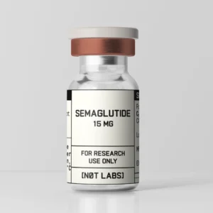 Semaglutide peptide vial — COA-verified research compound for GLP-1 receptor, glucose regulation, and weight management studies