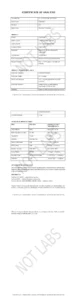 Cagrilintide COA certificate of analysis for research compound purity