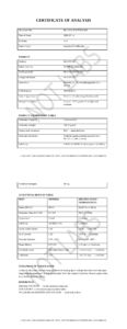 SLU-PP-332 10mg COA certificate of analysis for research compound purity