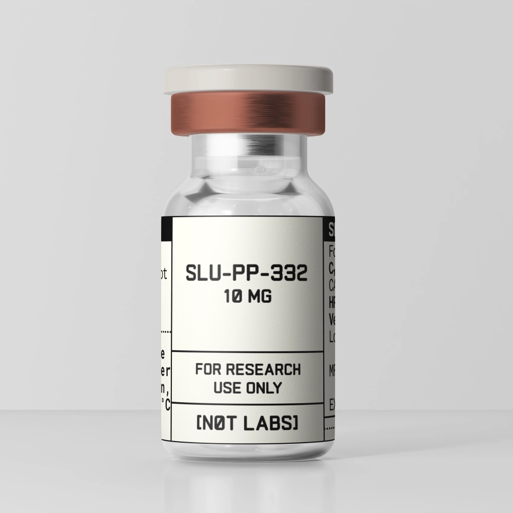 SLU-PP-332 research peptide vial, COA verified for laboratory use by Not Labs